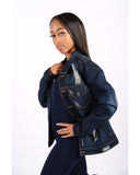 Andrews Apparel Women’s Distressed Denim Coat