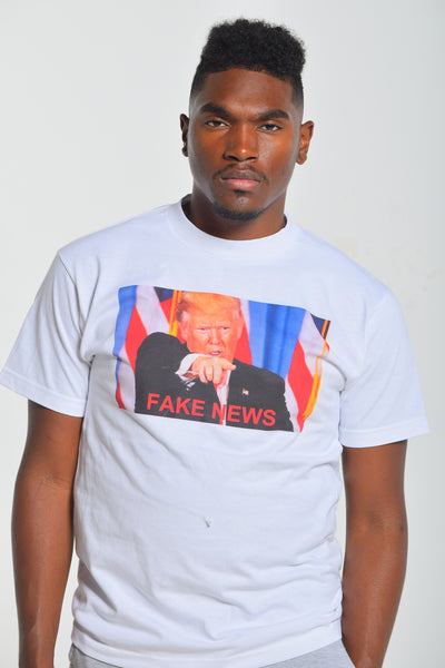 Andrews Apparel Fake News Graphic Tee