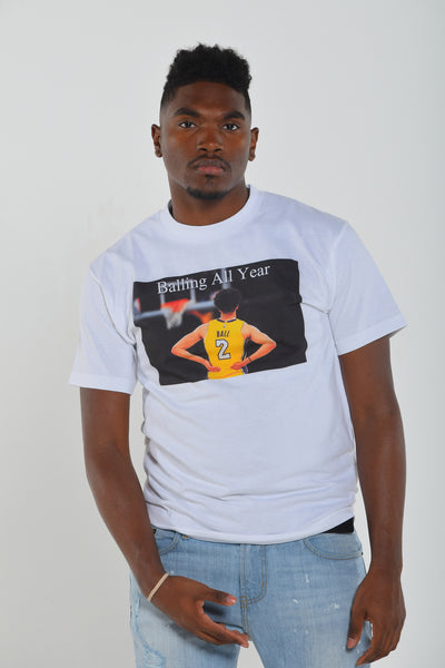 Andrews Apparel Balling All Year Graphic Tee