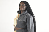 A&A Women's Distressed Grey Tracksuit