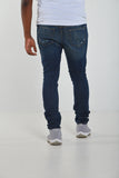 Andrews Apparel Distressed Jeans in Night Blue